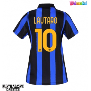 Inter Milan Lautaro Martinez #10 Dámské Domácí Dres 2026-27 Krátký Rukáv Inter Milan Lautaro Martinez #10 Dámské Domácí Dres 2026-27 Krátký Rukáv